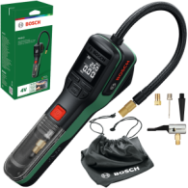 BOSCH PNEO Pompa de aer cu 1 acumulator 4V, 3Ah, 10.3 bari (cu acumulator detasabil)