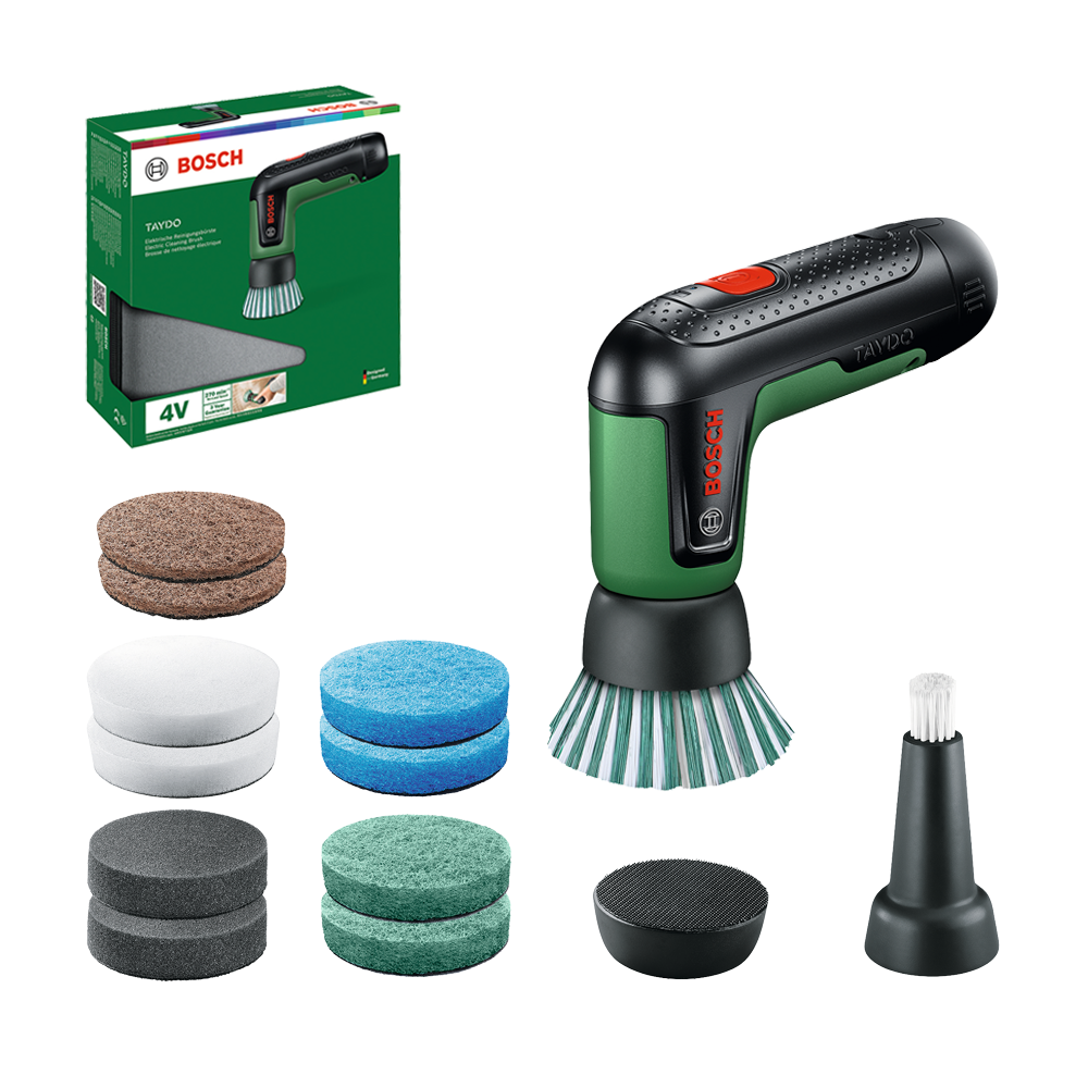 BOSCH TAYDO Perie pentru curatare 4V + Set 12 accesorii