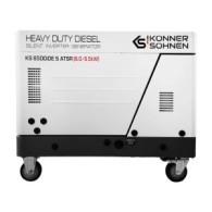 Generator de curent 6.5 kW inverter, insonorizat - DIESEL - Konner & Sohnen - KS-6500iDЕ-S-ATSR