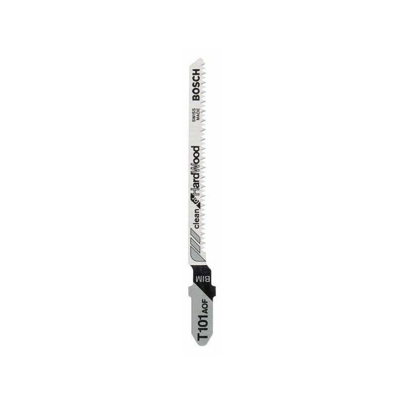 Bosch Set 5 panze ferastrau vertical T 101 AOF Clean for Hard Wood, 83mm