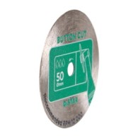 Disc diamantat ButtonCut ultra-subtire pt. mini-polizoare, pt. portelan, 50x0,8x5,8 (mm) cu ax prindere 3.2-3.0F, Premium - DiSt