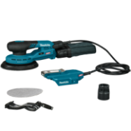 MAKITA BO004CGZ Slefuitor orbital brushless, Li-Ion, 40V XGT, 150 mm, fara acumulator in set (SOLO)