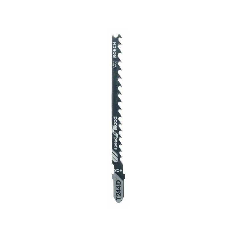 Bosch Set 5 panze ferastrau vertical T 244 D Speed for Wood, 100mm