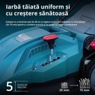 Mașină de tuns iarba electrică - 380mm, 40l - Konner & Sohnen - KS-38LM16
