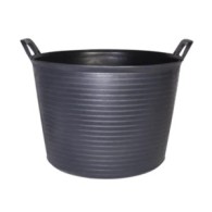 Galeata FLEXTUB din plastic neagra (40 L) - RUBI-88773