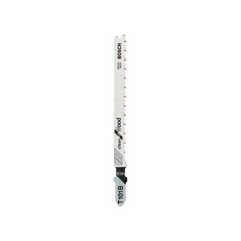 Bosch Set 5 panze ferastrau vertical T 101 B Clean for Wood, 100mm