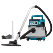 MAKITA DVC157LZX3 Aspirator HIBRID Li-Ion, 2x18 V fara acumulator in set (SOLO)