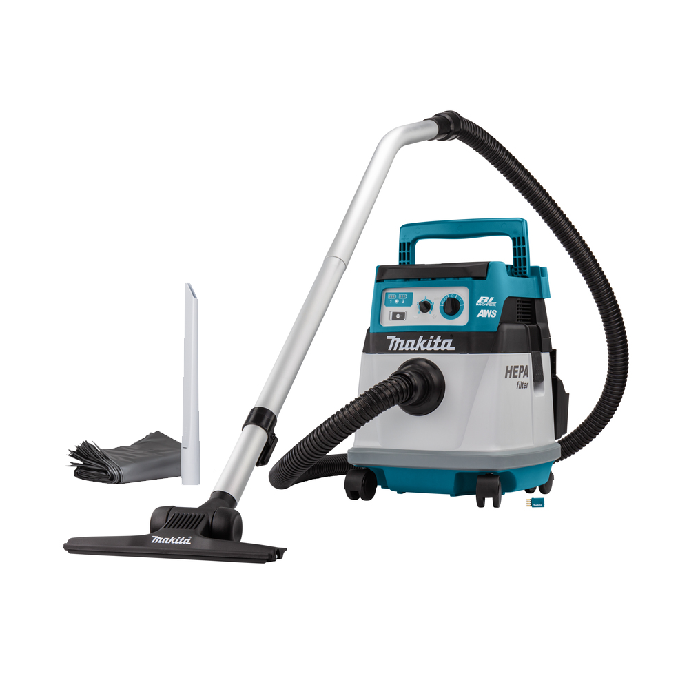 MAKITA DVC157LZX3 Aspirator HIBRID Li-Ion, 2x18 V fara acumulator in set (SOLO)