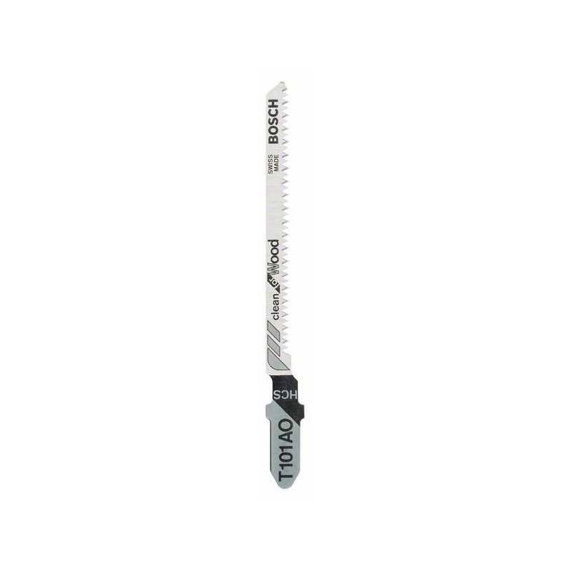 Bosch Set 5 panze ferastrau vertical T 101 AO Clean for Wood, 83mm