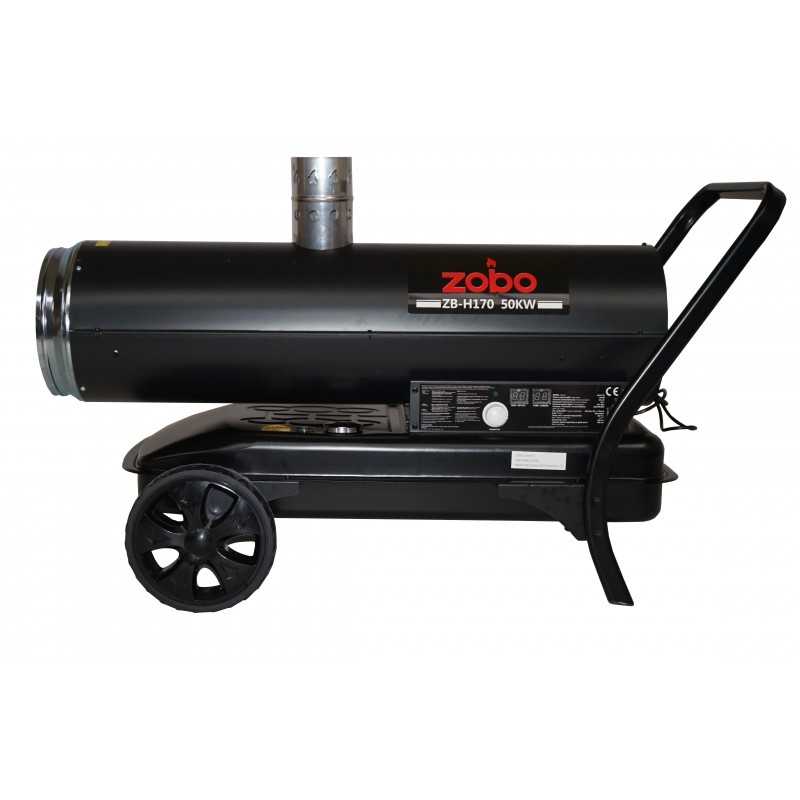 Zobo ZB-H170 Tun de aer cald, ardere indirecta, 50kW