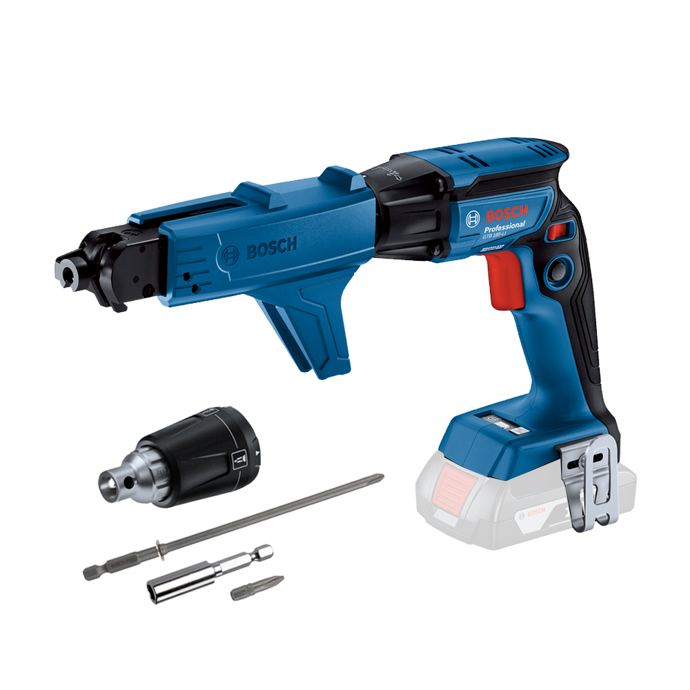 BOSCH GTB 18V-45 (SOLO) Masina de insurubat brushless, Li-Ion + GMA 55 Magazie de suruburi, fara acumulator in set