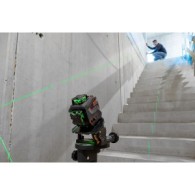 SET Nivela Laser Verde PLANO 3D multilinie 3x360°, 30m, Li-Ion + suport RCB - SOLA-71122501