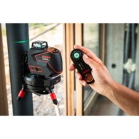 SET Nivela Laser Verde PLANO 3D multilinie 3x360°, 30m, Li-Ion + suport RCB - SOLA-71122501