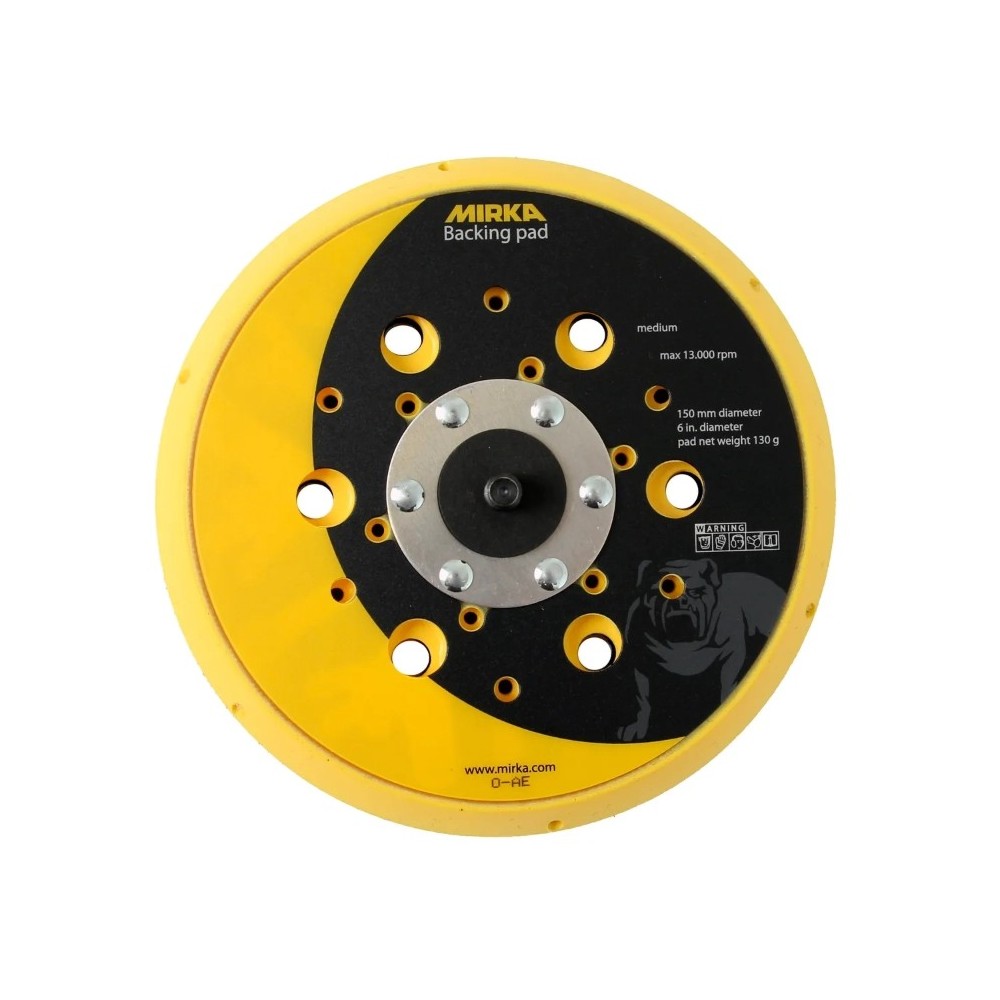 Suport discuri abrazive pentru slefuitoare orbitale Mirka 150mm 48 gauri Mediu