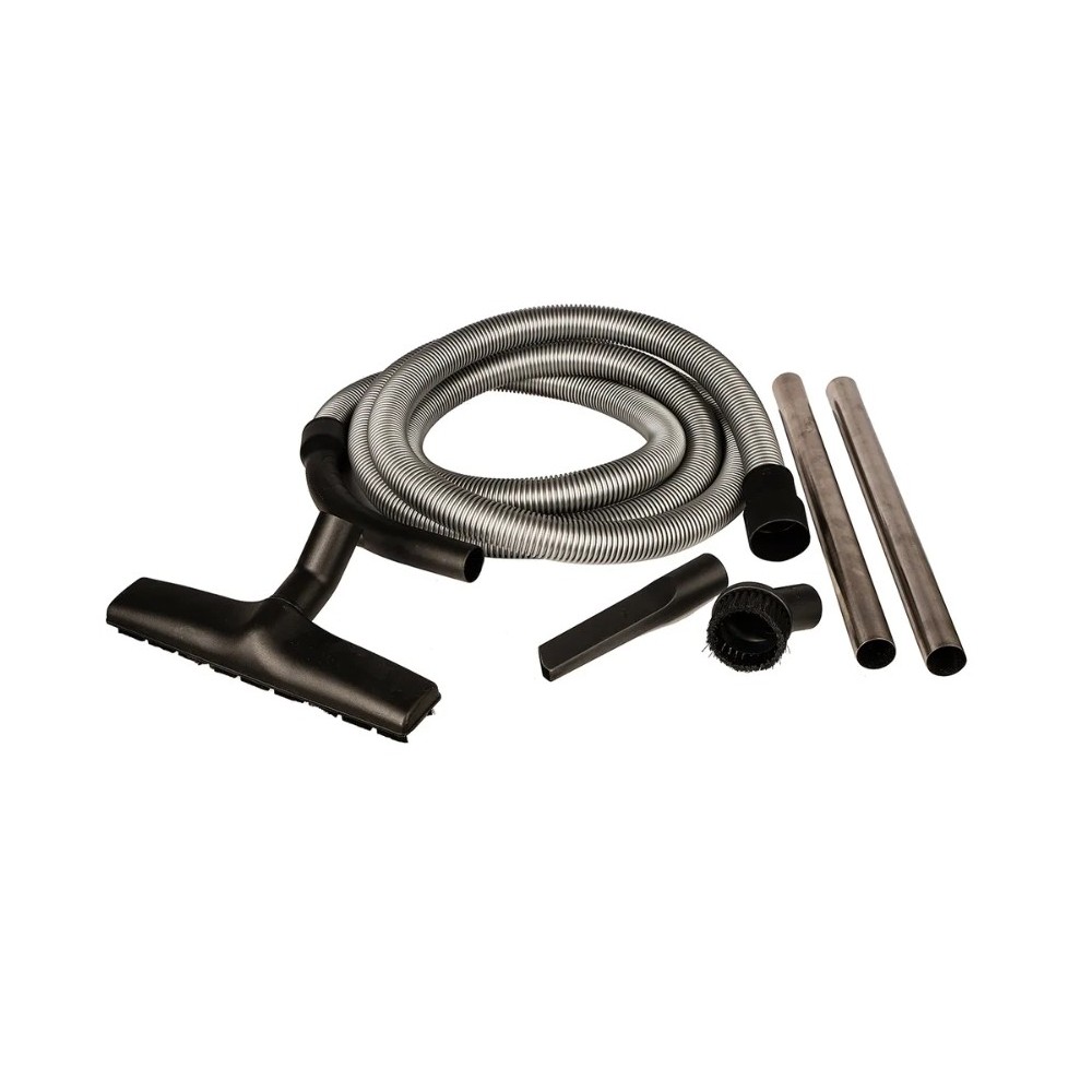 Set accesorii pentru aspirator Mirka, furtun 4m Ø32, perii si prelungitor din Inox