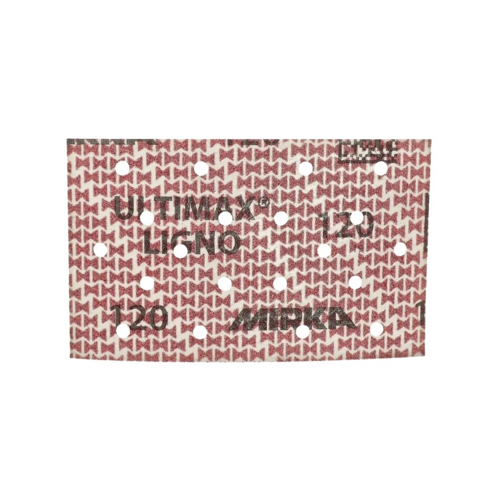 Disc abraziv Mirka Ultimax Ligno Multifit 81x133mm granulometrie P320, 50 buc/pachet