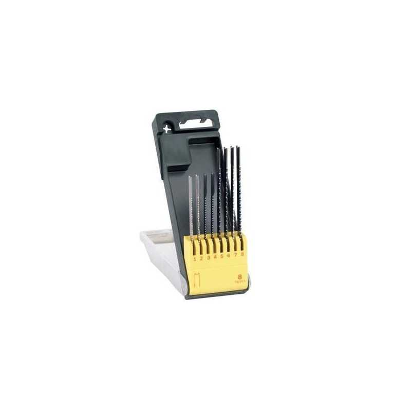 Bosch Set 8 panze ferastrau vertical U pentru lemn, metal, plastic