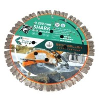 Disc DiamantatExpert pt. Beton armat extrem de dur & piatra - SHARK 230mm x M14 Super Premium - DXDY.2040.230.M14