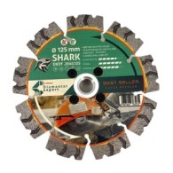 Disc DiamantatExpert pt. Beton armat extrem de dur & piatra - SHARK 125mm x M14 Super Premium - DXDY.2040.125.M14