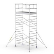 ProTUBE L6 Schela mobila profesionala din aluminiu H lucru 6,2m