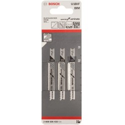 Bosch Set 3 panze U1BIF Special for Laminate, 70x52x1.7mm