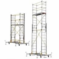 TeleSafe 005XL Schela mobila profesionala din aluminiu inaltime de lucru 5,8 m
