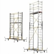 TeleSafe 005XL Schela mobila profesionala din aluminiu inaltime de lucru 5,8 m