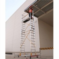 TeleSafe 005XL Schela mobila profesionala din aluminiu inaltime de lucru 5,8 m