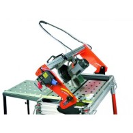 Masina de taiat marmura, granit 200cm, 2.2kW 400V, SUPREME 200S cu laser si roti - Battipav-82001/T380S1
