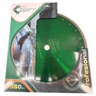 Disc DiamantatExpert pt. Portelan dur & Gresie ft. dura 350x25.4x2.2 (mm) Premium - DXDY.XTURBO.350.25-SLIM