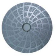 Paduri / dischete diamantate brazate in vacuum pt. slefuire uscata #50 Ø100mm - DXDY.DRYPADVACU.100.0050