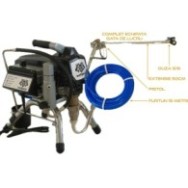 Pompa de vopsit si zugravit AIRLESS Piston Profesională cu Cadru - Echipata - 1/4", 3kW, 3.5L/min - WP-APSP3