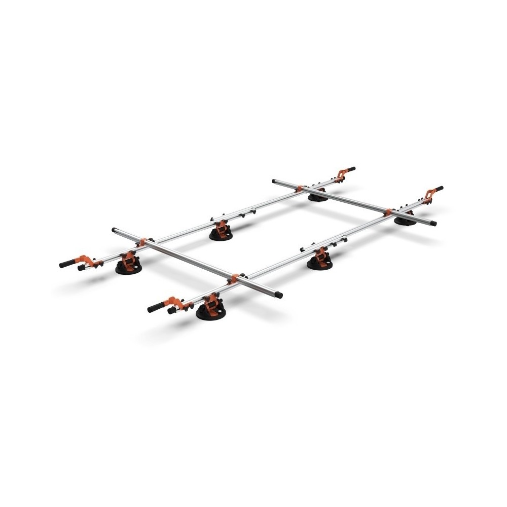 Sistem de transport cu 6 ventuze cu vacuum pt. placi mari, 360cm, 140kg, WolfPack - WP-DB-CY-2