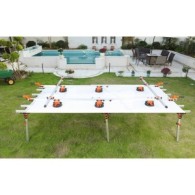 Sistem de transport cu 6 ventuze cu vacuum pt. placi mari, 360cm, 140kg, WolfPack - WP-DB-CY-2