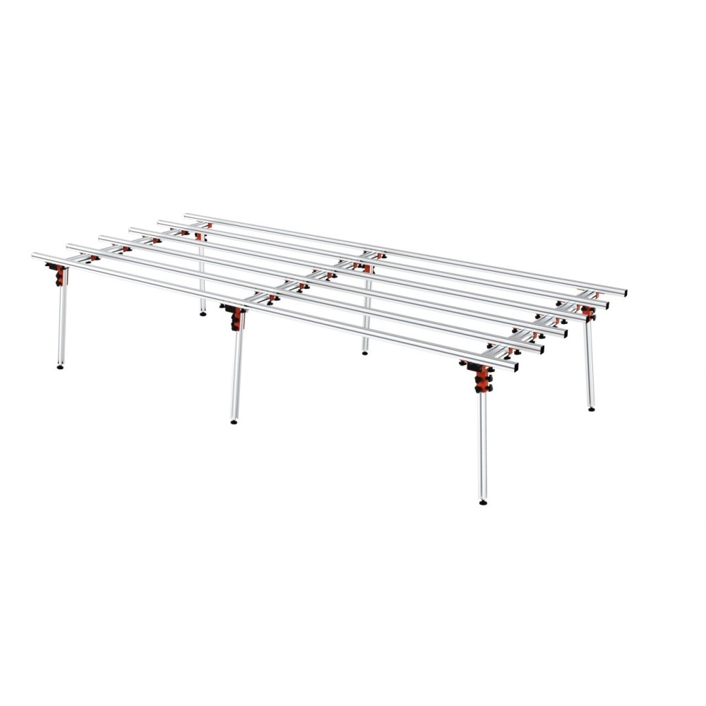 Masa de lucru SLAB XL pt. placi ceramice de dimensiuni mari, 360cm, 250kg, WolfPack - WP-DB-TB-3XL360