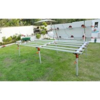Masa de lucru SLAB XL pt. placi ceramice de dimensiuni mari, 360cm, 250kg, WolfPack - WP-DB-TB-3XL360