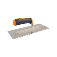 Gletiera dintata INOX 280 x 120mm, dinti patrati 10mm - WP-8203F4