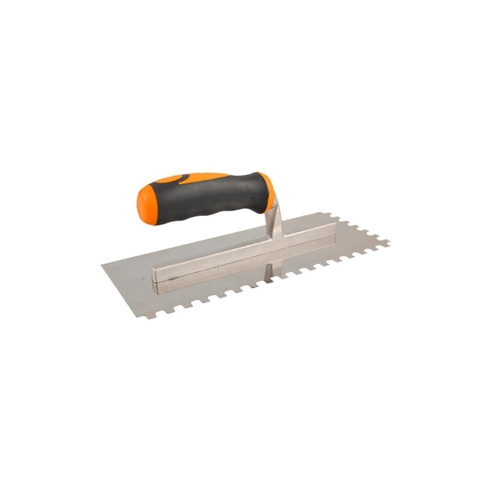Gletiera dintata INOX 280 x 120mm, dinti patrati 10mm - WP-8203F4