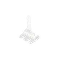 Distantiere autonivelare TWIST pt. gresie, faianta si placi - Rost de 1 mm - 100 buc - WP-TLS100