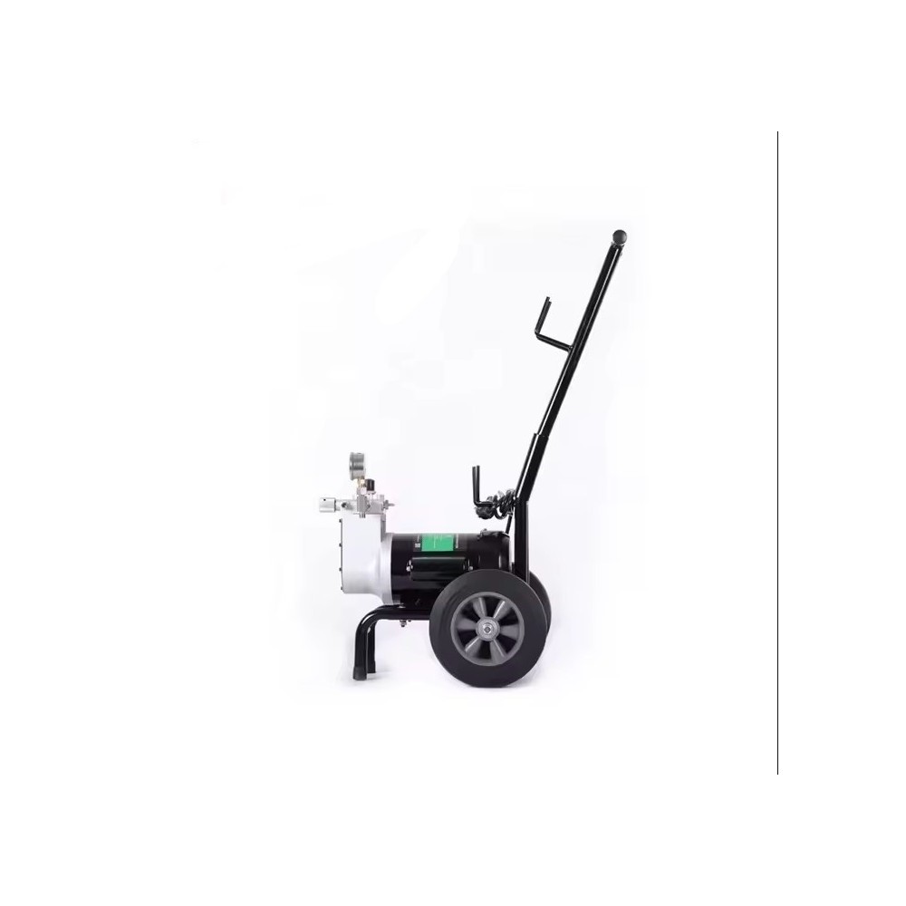 Pompa de vopsit si zugravit AIRLESS Diafragma Profesională cu Carucior - Complet Echipata - 1/4", 1.3kW, 3.5L/min - WP-APSD3