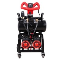 Masina multifunctionala de tencuit, gletuit, izolatii, debit max. 0-20 L/min, 1.5kW Monofazata, 30 bar, cuva 25L, WolfPack - WP-