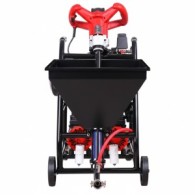 Masina multifunctionala de tencuit, gletuit, izolatii, debit max. 0-20 L/min, 1.5kW Monofazata, 30 bar, cuva 25L, WolfPack - WP-