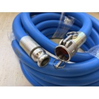 Furtun pentru material 10m diametru 25mm cu cupla rapida pentru masini multifunctionale WP MFS30 si MFS14 - WP-MFS-H10M25MM