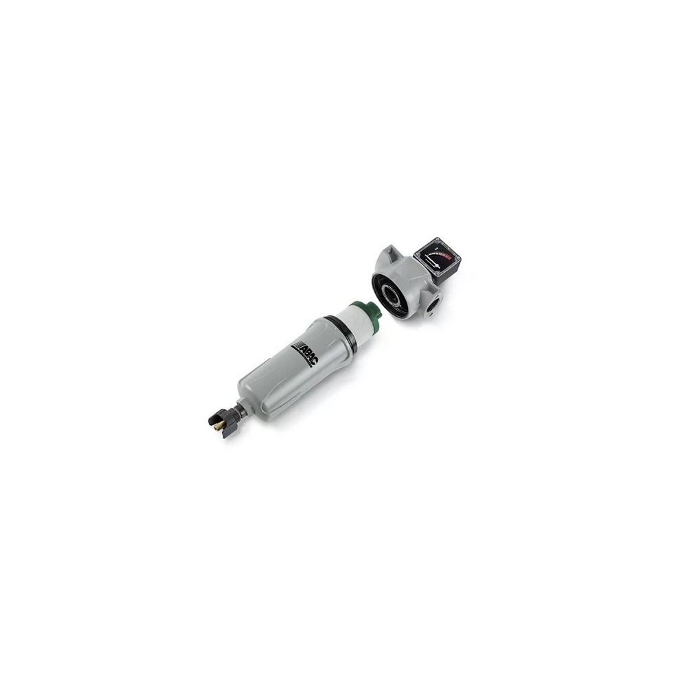 Filtru de aer / pre-filtru de coalescență ABAC FP 25 (G1/4), pentru eliminare vapori ulei / particule - capacitate 420 l/min, 1/