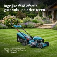 Mașină de tuns iarba pe benzină autopropulsată - 460mm, 60l - Konner & Sohnen - KS-46LMG-SP
