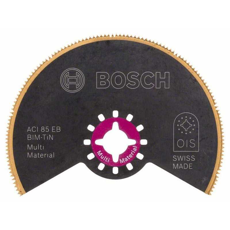 Bosch panza ferastrau segmentata BIM TiN ACZ 85 EIB StarLock Multimaterial, D85mm