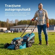 Mașină de tuns iarba pe benzină autopropulsată - 510mm, 60l - Konner & Sohnen - KS-51LMG-SP