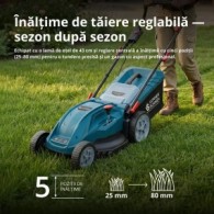 Mașină de tuns iarba electrică - 43cm, 50l - Konner & Sohnen - KS 43LM20