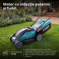 Mașină de tuns iarba electrică - 38cm, 40l - Konner & Sohnen - KS 38LM16-BL