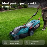 Mașină de tuns iarba electrică - 38cm, 40l - Konner & Sohnen - KS 38LM16-BL
